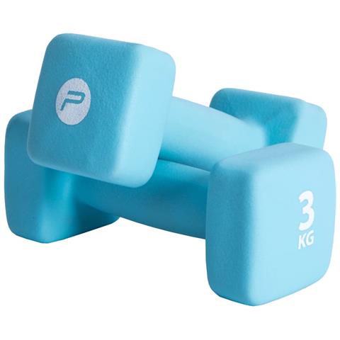Set Manubri 2x3 Kg In Neoprene Blu - Foto 3