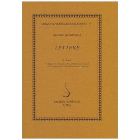 Niccolò Machiavelli - Lettere. Vol. 1-2-3 - Foto 1