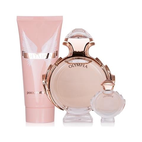 Olympea Eau De Parfum 80ml Spray + Body Lotion + 6ml Eau De Toilette Spray - Foto 1