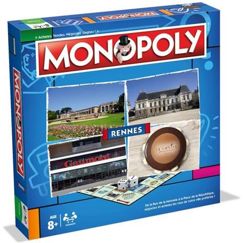 Winning Moves - Monopoly D-Day - Gioco Da Tavolo - Gioco Da Tavolo - QUADRILINGUE - 4 Lingue - Inglese - Francese - Tedesco - Olandese - 8 Anni - 2-6 Giocatori - Versione Francese - Foto 11