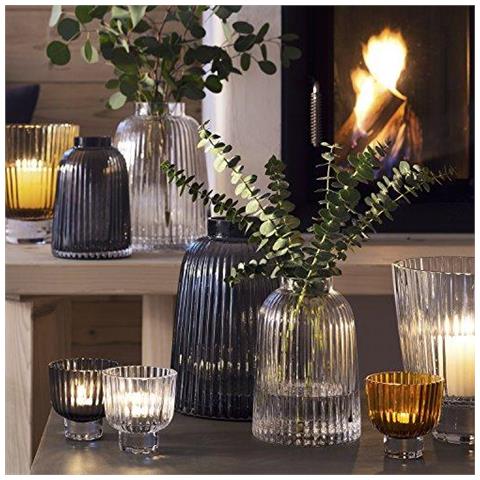 Lsa Pt03 Piega Vaso H20 Cm Grigio - Foto 4