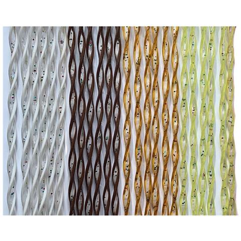 Tenda Elicoidale 'luna' Cm. 140 X 240 - Avana / trasparente - Foto 2