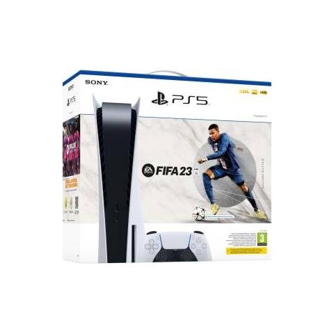Console Ps5 Standard Edition 825gb Sony White + Fifa 23 It 711719561637 - Foto 2