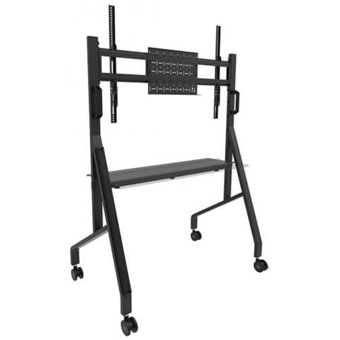 Trolley Multimediale FL50-525BL1 MOVE Go Supporto da Pavimento per Schermi 55"-86" Poortata Massima 76 Kg - Nero - Foto 1