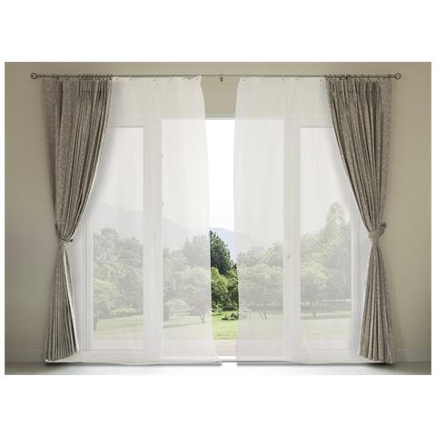 Tenda Zanzariera Per Porta E Finestre Anti Insetti Zanzare In Tinta Unita Vari Colori Protezione Mosche Zanzariera Bianco - Foto 1