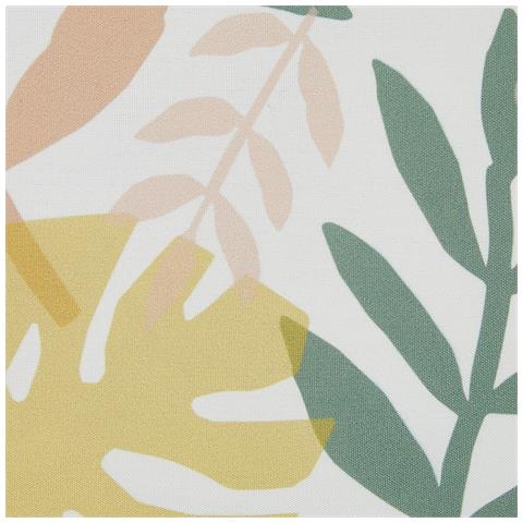 Set Di 2 Cuscini Da Giardino Con Motivo A Foglie 45 X 45 Cm Tegea - Foto 2
