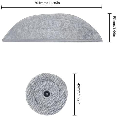 Roborock S8 Max V Ultra G20s Panni Per La Pulizia (confezione Da 8) - Foto 2