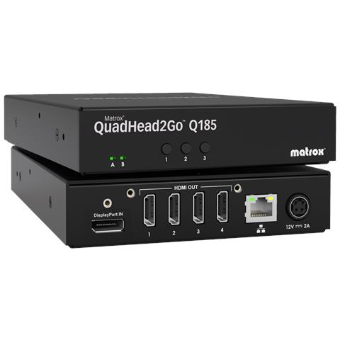 QuadHead2Go Q185 Multi-Monitor Controller Appliance / Q2G-DP4K2 - Foto 1