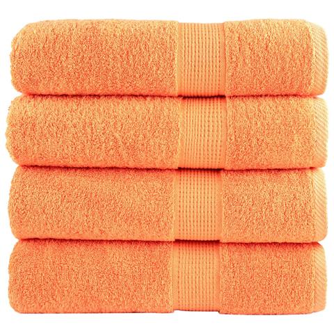 Asciugamani Da Bagno Solund 2 Pz Verdi 100x150 Cm 600 G/m - Foto 1
