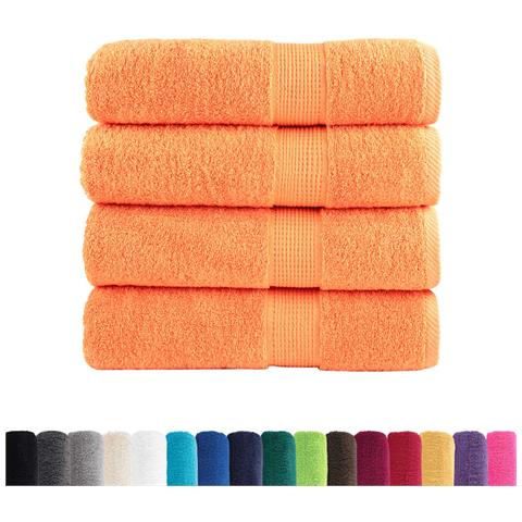 Asciugamani Da Bagno Solund 2 Pz Verdi 100x150 Cm 600 G/m - Foto 2