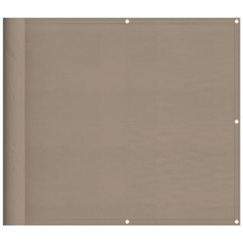 Paravento Da Balcone Tortora 90x1000 Cm 100% Poliestere Oxford - Foto 2