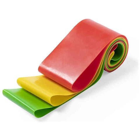 Bork, Set Di 3 Bande Elastiche Per Il Fitness. Include Borsa Da Trasporto. - Foto 5