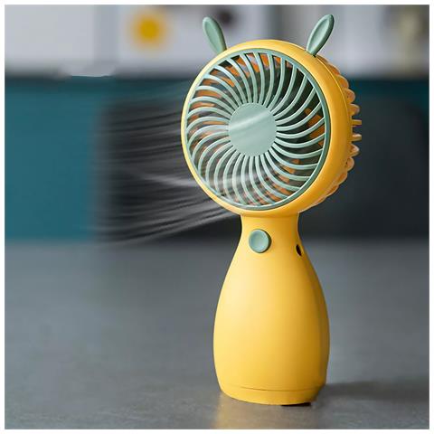 Mini Ventaglio Portatile Con Orecchie. - Foto 4