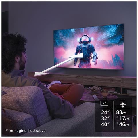 TV LED HD 32" 32PHS6000/12 Smart TV Titan OS - Foto 11