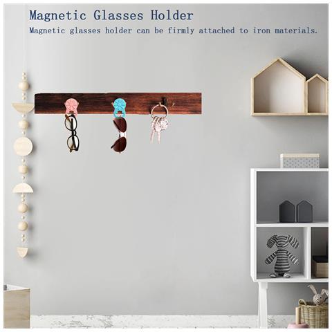 Clip Magnetica Per Portaocchiali Per Vestiti White - Foto 6