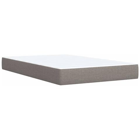 Giroletto a Molle con Materasso Tortora 120x190 cm in Tessuto - Foto 9