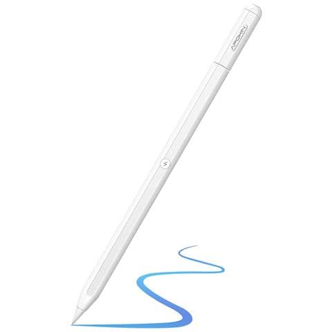 Stilo Bluetooth Per Ipad Pro Con Usb-c Ultra Leggero Magnetico Autonomia 8h, Bianco - Foto 1