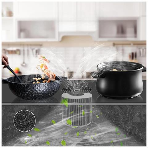 Filtro Per Cappa Da Cucina A Carbone Attivo Grigio 150 Cm - Foto 2