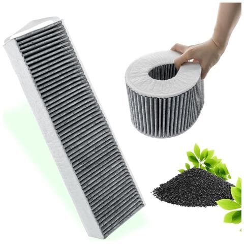 Filtro Per Cappa Da Cucina A Carbone Attivo Grigio 150 Cm - Foto 1
