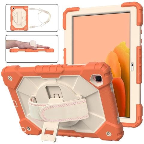Custodia Per Ipad 9/8 10.2” Con Supporto E Tracolla Arancione - Foto 2