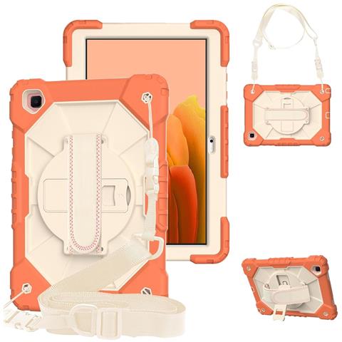 Custodia Per Ipad 9/8 10.2” Con Supporto E Tracolla Arancione - Foto 1