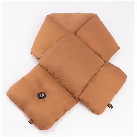 Scaldacollo Riscaldato Usb Con 3 Impostazioni Di Temperatura Brown - Foto 1
