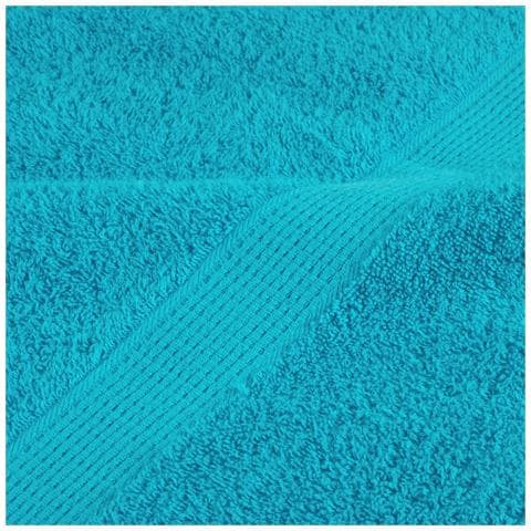 Asciugamani Premium SOLUND 2 pz Turchese 30x30 cm 600 g/m² - Foto 7