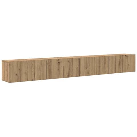 Set mobile TV 4 pcs rovere artigianale 60 x 30 x 30 cm - Foto 1