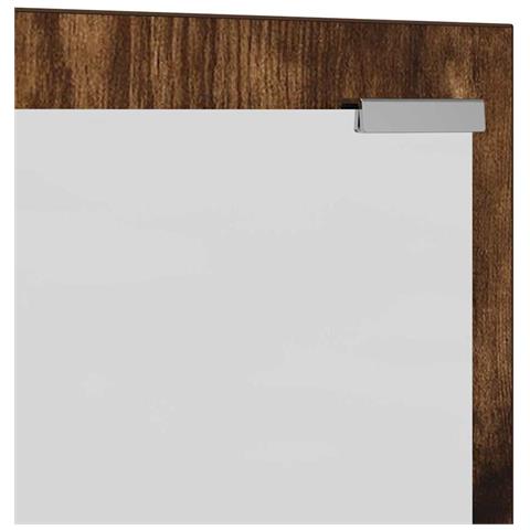 Appendiabiti a muro Rovere affumicato 100 x 10 x 100 cm - Foto 9