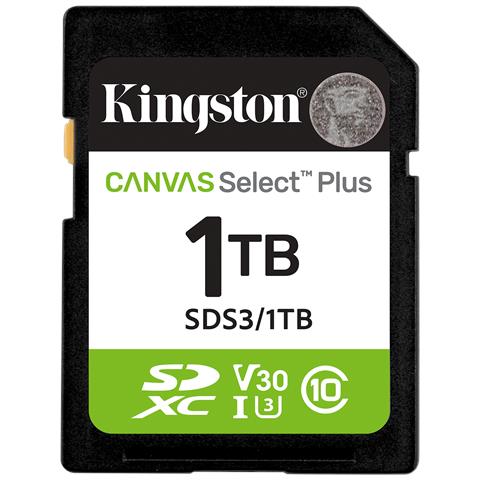 1TB SDXC Canvas Select Plus Gen3 150MB /s C10 UHS-I U3 V30 - Foto 1