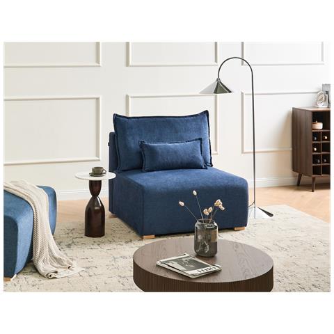 Sezione A 1 Posto Nerbo Tessuto Blu - Foto 1