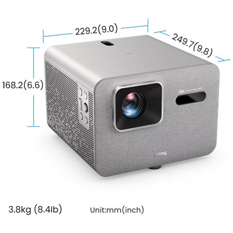 TK705STi Proiettore a corto raggio 3000 ANSI lumen DLP UHD 4K (3840x2160) Grigio - Foto 6