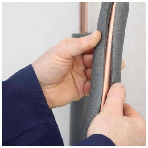 Isolamento Tubi In Gomma 28mm  2 Metri  Protezione Termica Per Riscaldamento E Refrigerazione  Conforme A Geg - Foto 1