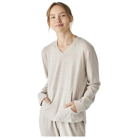 Pigiama A Maniche Lunghe In Morbida Maglia Da Donna Jjb5 - Foto 3