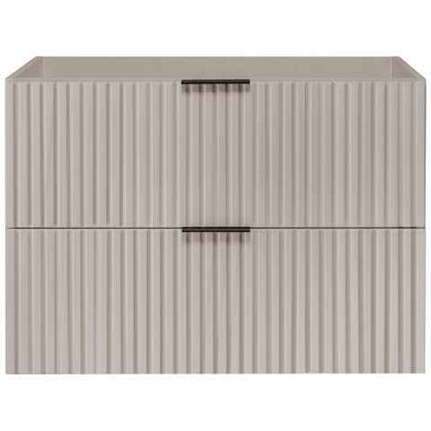 | Mobiletto - 80 cm | Beige opaco - tonalità cachemire | L /H /D 80/57/46 cm | Mobili da bagno, mobili da bagno, mobiletti da bagno - Foto 10