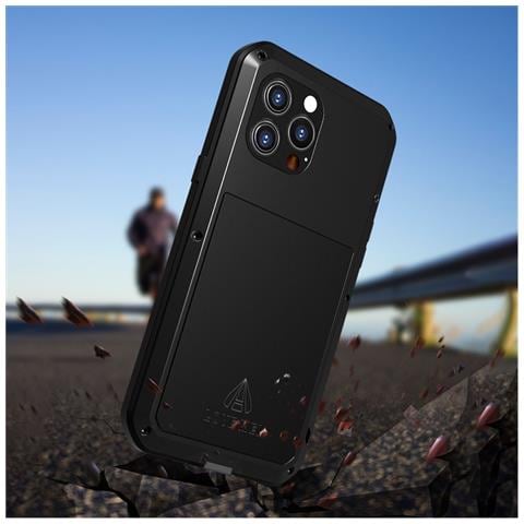 Pellicola Protettiva per iPhone 13 Pro Max - Silicone+Vidrio+Metallo, Verde, Antiurto - Foto 4