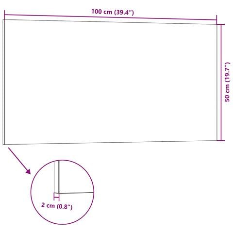 Pannelli da parete 10 pcs Grigio chiaro e bianco 100 x 50 cm - Foto 5