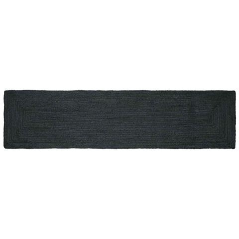 Tappeti per area Rettangolare Grigio Scuro 60 x 200 cm Juta - Foto 1