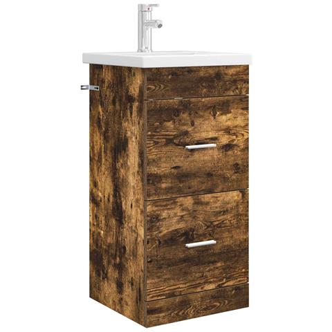 Mobile da bagno con lavabo Rovere Fumo 42 x 40 x 84,5 cm - Foto 1