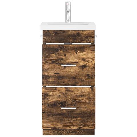 Mobile da bagno con lavabo Rovere Fumo 42 x 40 x 84,5 cm - Foto 2