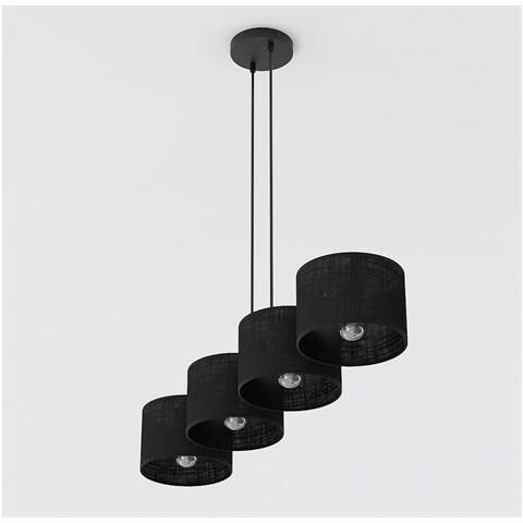 Lampada A Sospensione Eco In Acciaio Nero Opaco - Foto 2