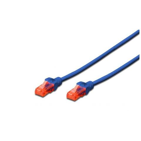 Cavo Rete Utp Cat. 6 Non Schermato Mt. 0,25 Blu - Foto 1
