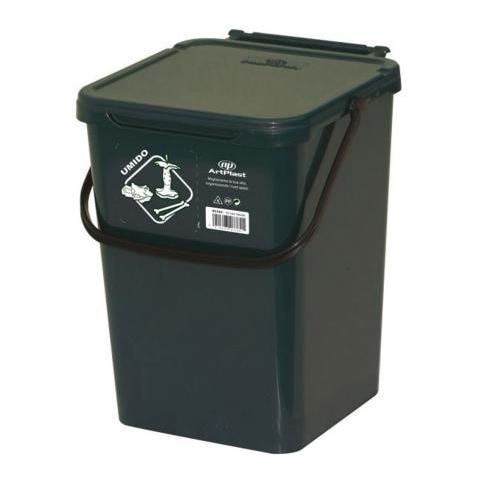 Pattumiera X Umido Verde L. 10 - Foto 2