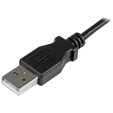 Cavo di ricarica e sincronizzazione micro USB da 1 m - USB-A a Micro B ad angolo destro - M / M - 0,25mm² - Foto 3