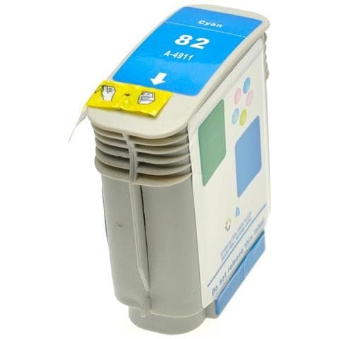 Cartuccia 82 Ciano Compatibile Per Hp Hp 500 Plus Cc 800 Ps 815mfp C4911a 82c Capacità 69ml - Foto 1