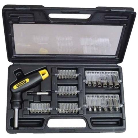 Set 40 Pz Giravite A Cricchetto Con Inserti - 0-63-038 - Foto 2