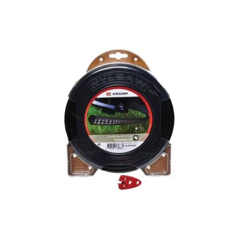 Filo Per Decespugliatore Zigrinato Nero Lunghezza 37 M - Foto 1