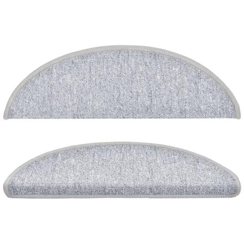 Tappetini Per Scale 15 Pz Grigio Chiaro 56x17x3 Cm - Foto 7