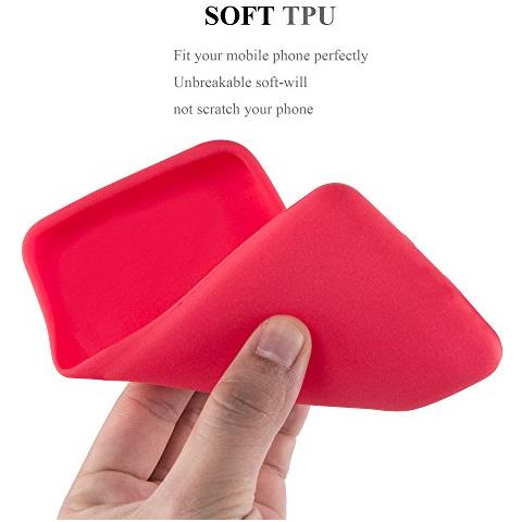 Custodia Compatibile Con Sony Xperia X Compact In Frost Rosso - Coperchio Protettivo In Silicone Tpu Flessibile - Foto 2