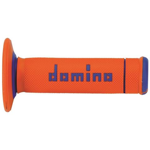 Coppia Manopole Bicolore Arancio / Blu Modello Extreme Per Moto Off Road Enduro / Cross In Materiale Bicomponente Lunghezza: 118 Mm Accessori: 97.5595.04-00 Codice Prodotto A19041c4845a7-0 - Foto 1